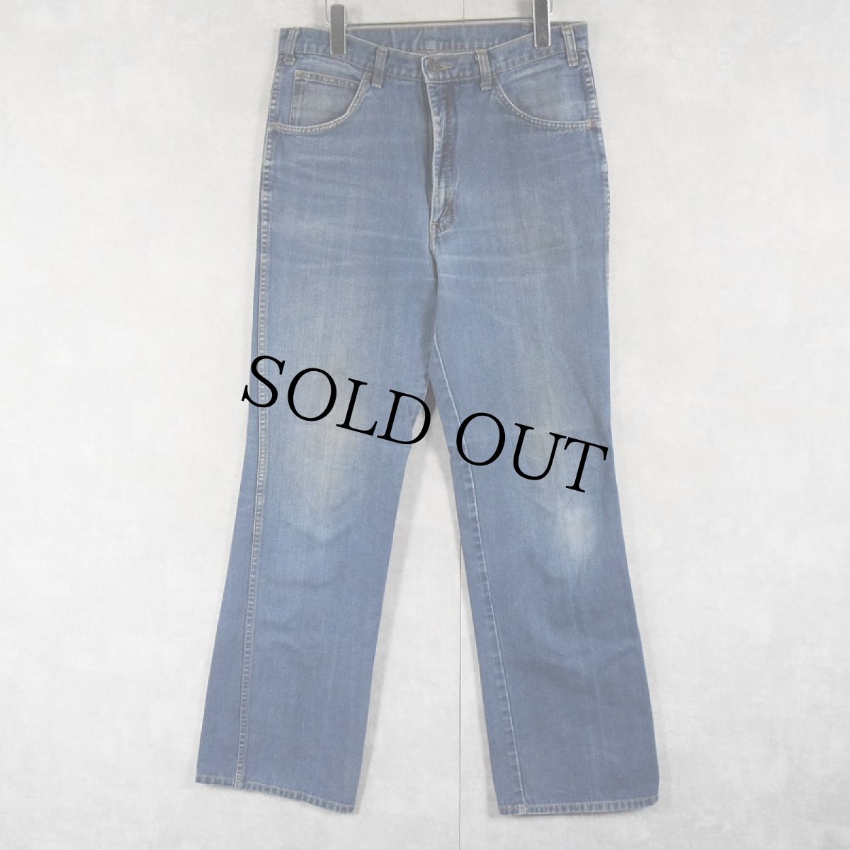 画像1: Levi's オレンジタブ フレアデニムパンツ W33 (1)