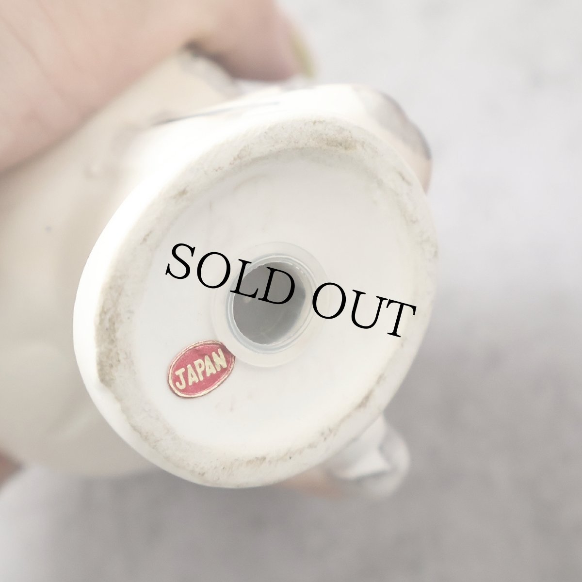 画像2: VINTAGE スカル JAPAN製 陶器 ソルト&ペッパー (2)