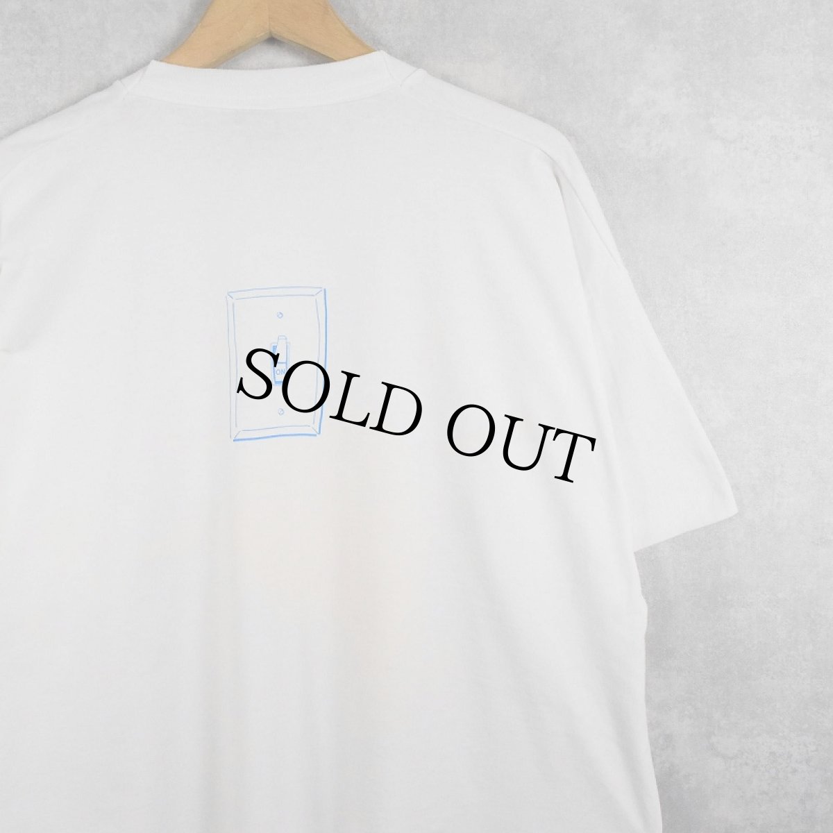 画像2: 90's Science Alverta Foundation USA製 電球イラストプリントTシャツ XXL (2)