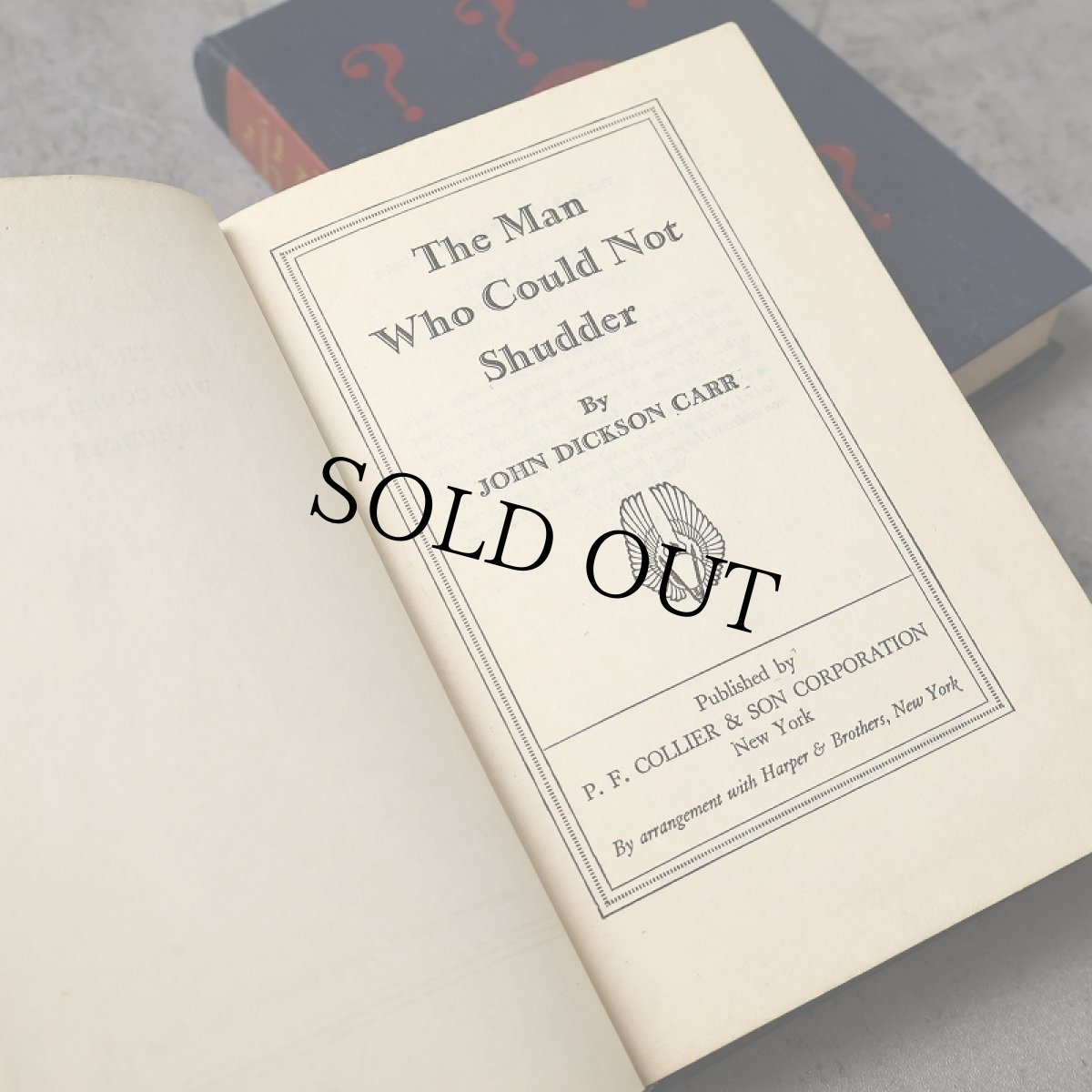 画像3: VINTAGE John Dickson Carr "The Emperor's snuff box & The man who could not shudder" ミステリー小説 セット (3)