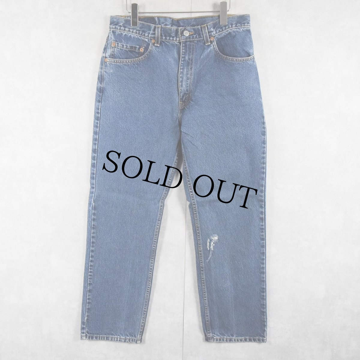 画像1: 90's Levi's 505 USA製 デニムパンツ W33 (1)