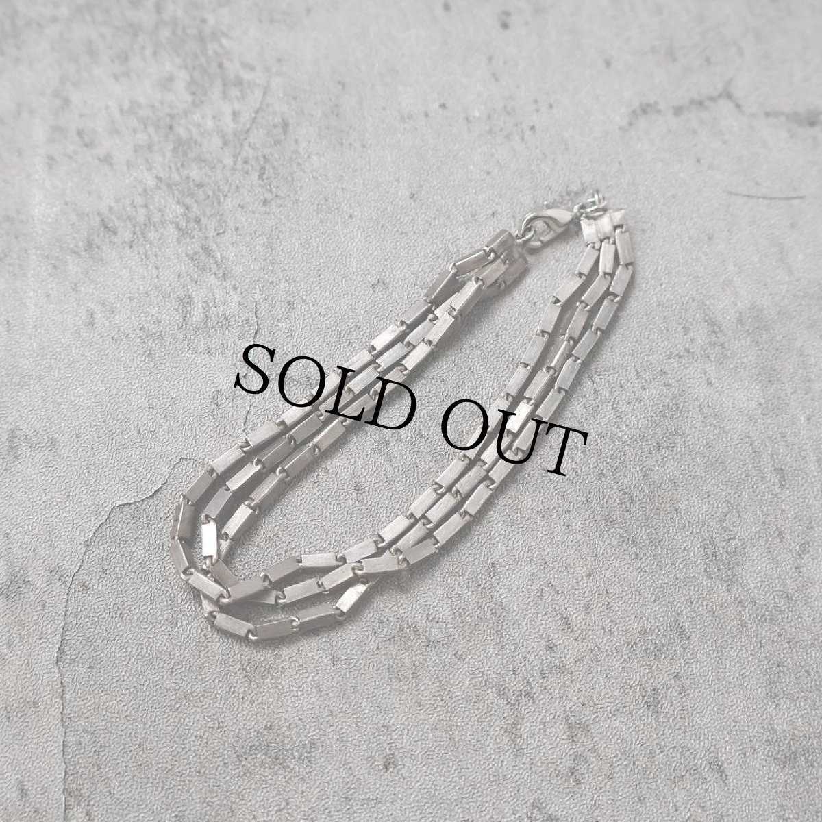 画像1: 【SALE】 SILVER925 チェーンブレスレット (1)