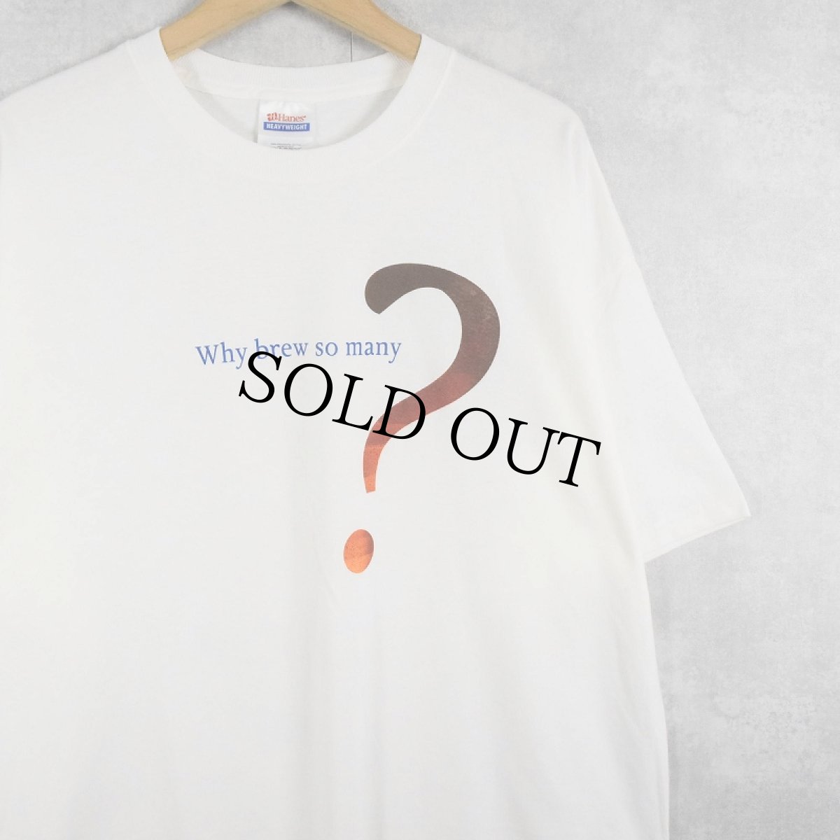 画像1: Samuel Adams "Why brew so many?" ビールメーカー プリントTシャツ XL (1)
