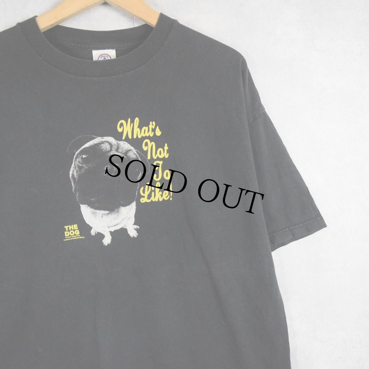 画像1: THE DOG "What's Not To Like!" 犬プリントTシャツ XL (1)