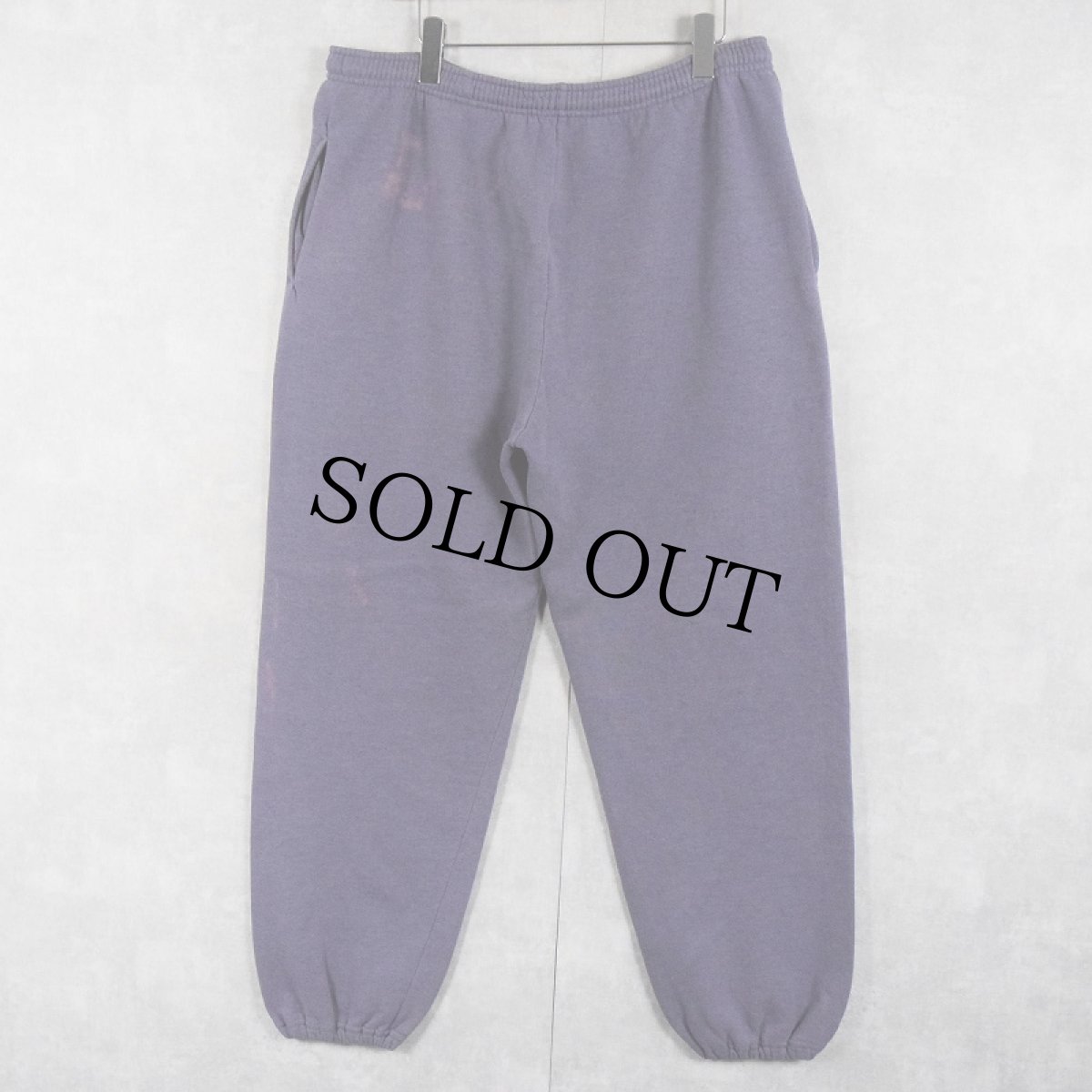 画像2: 90's JERZEES USA製 無地 フェードスウェットパンツ 2X (2)