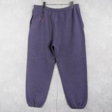 画像2: 90's JERZEES USA製 無地 フェードスウェットパンツ 2X (2)