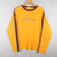 画像1: QUIKSILVER ロゴプリントロンT L (1)