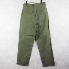 画像2: 70's U.S.ARMY ベイカーパンツ 糊付け&プレス W28 (2)