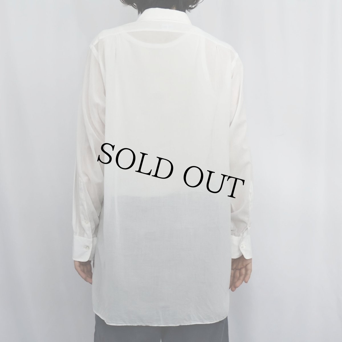 画像3: 30〜40's A Sulka & Company コットンシャツ SIZE16 1/2-34 (3)