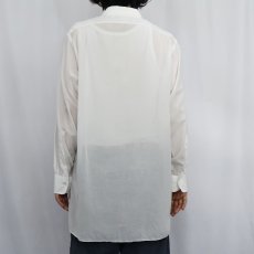 画像3: 30〜40's A Sulka & Company コットンシャツ SIZE16 1/2-34 (3)
