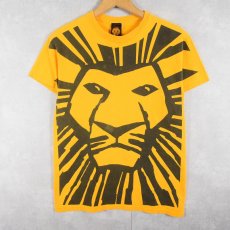 画像1: Disney LION KING ミュージカル 大判プリントTシャツ S (1)