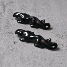 画像1: SK OLDIES ORIGINAL Black Panther Chopstick Rest 2pics (1)