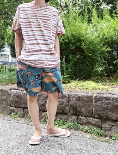 画像2: 80〜90's Reyn Spooner HAWAII製 魚柄 コットンイージーショーツ M (2)
