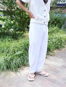 画像5: 90's USA製 パイルスウェットパンツ S/M (5)