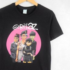 画像1: GORILLAZ ロックバンドTシャツ BLACK S (1)