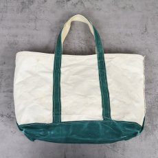 画像1: 80's L.L.Bean "BOAT AND TOTE" キャンバストートバッグ LARGE (1)