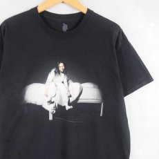 画像1: Billie Eilish "When We All Fall Asleep, Where Do We Go?" ミュージシャンツアーTシャツ BLACK L (1)