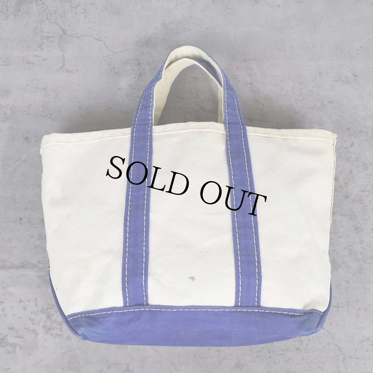 画像1: 70's  L.L.Bean "BOAT AND TOTE" キャンバストートバッグ MEDIUM (1)