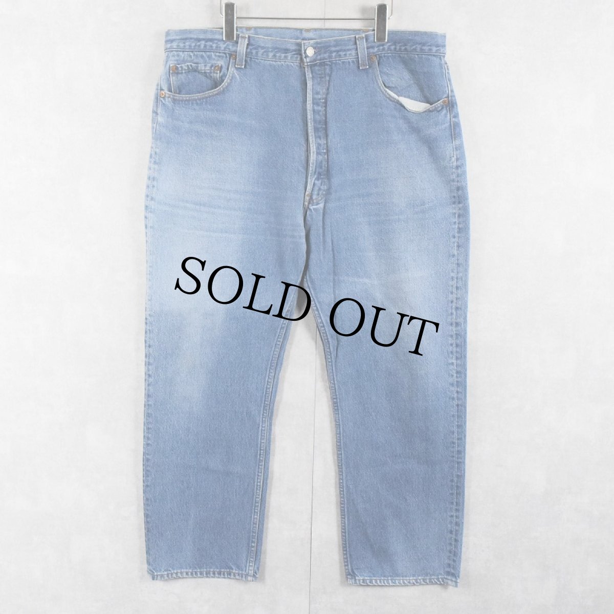 画像1: 80's Levi's 501 USA製 デニムパンツ W39 (1)