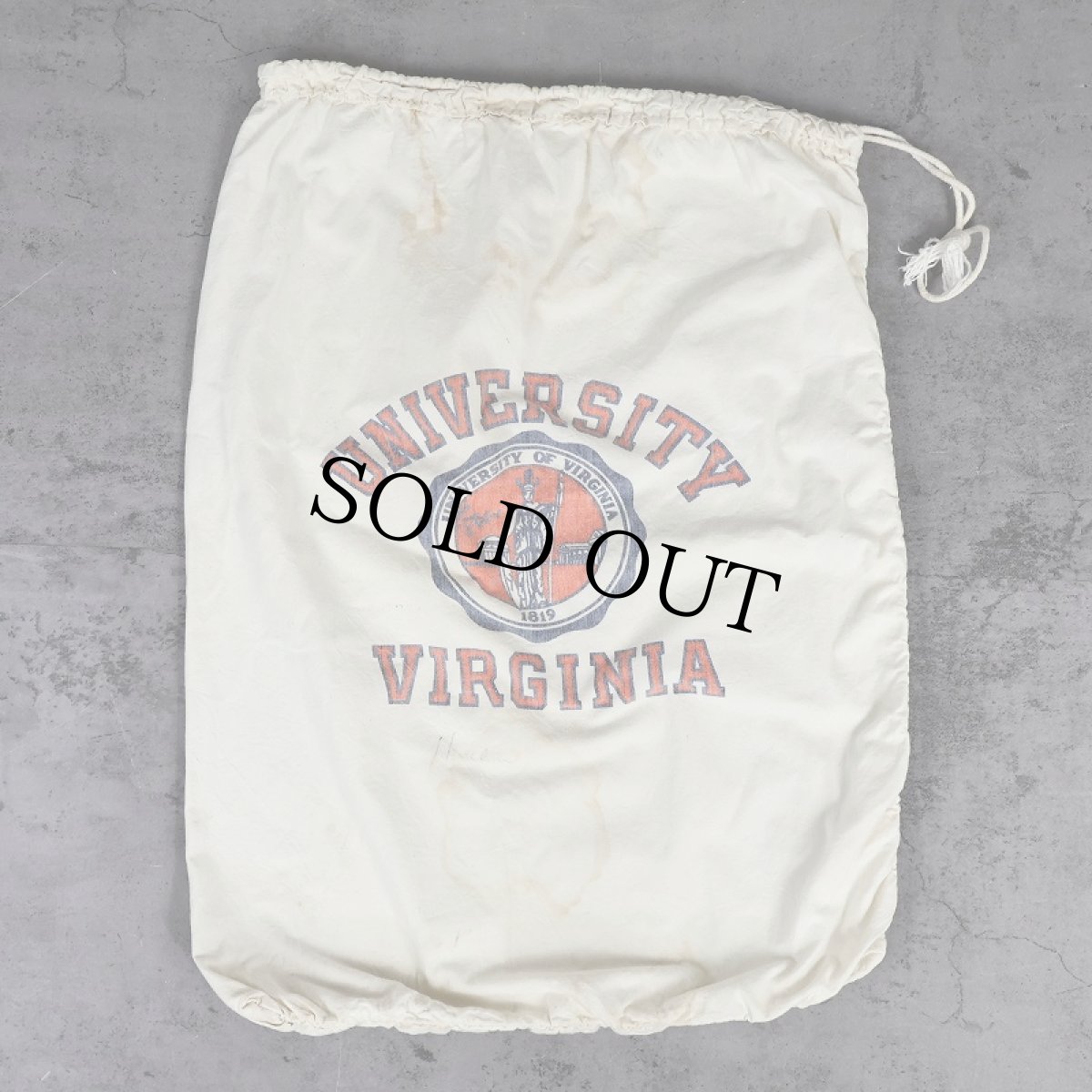 画像1: UNIVERSITY OF VIRGINIA ランドリーバッグ (1)