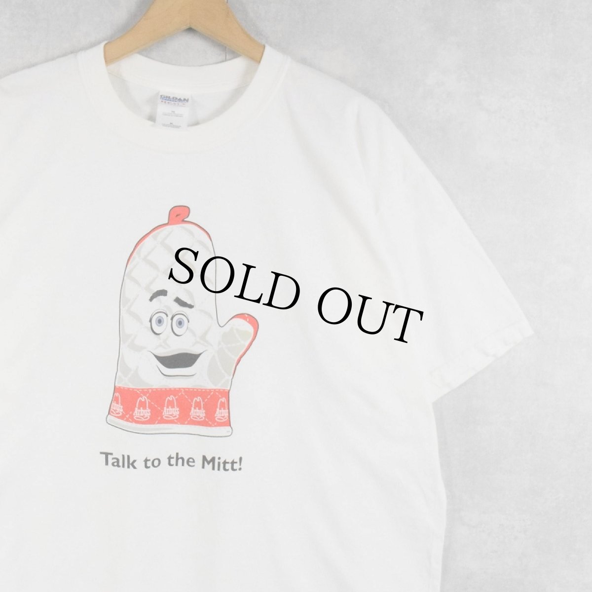 画像1: 2000's "Talk to the Mitt!" プリントTシャツ XL (1)