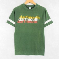 画像1: 70〜80's Champion USA製 バータグ "dartmouth" WINTシャツ M (1)
