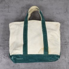 画像1: 80's L.L.Bean "BOAT AND TOTE" キャンバストートバッグ MEDIUM (1)