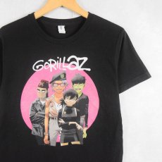 画像1: GORILLAZ ロックバンドTシャツ BLACK S (1)
