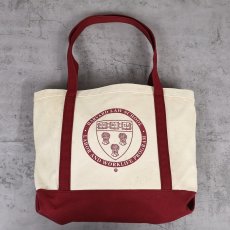 画像1: HARVARD LAW SCHOOL キャンバストートバッグ MEDIUM (1)