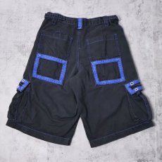 画像2: TRIPP NYC ボンテージハーフパンツ BLACK S (2)