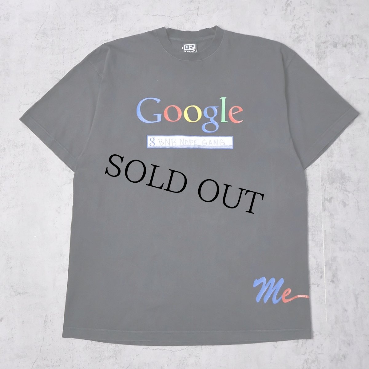 画像3: Google "BNB NOPE GANG" 企業ロゴ プリントTシャツ BLACK 2XL (3)