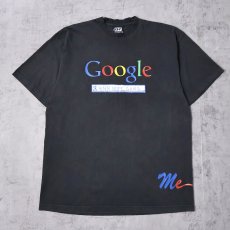 画像1: Google "BNB NOPE GANG" 企業ロゴ プリントTシャツ BLACK 2XL (1)