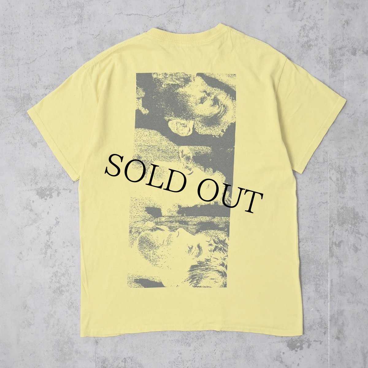 画像2: DEATH GRIPSS ヒップホップバンド プリントTシャツ M (2)