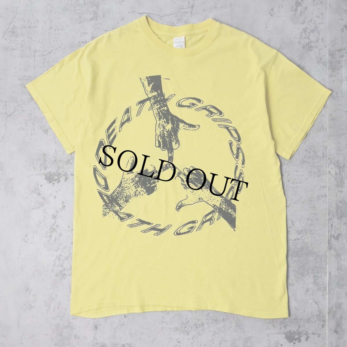 画像1: DEATH GRIPSS ヒップホップバンド プリントTシャツ M (1)