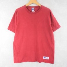 画像1: 90's RUSSELL ATHLETIC USA製 "HIGH COTTON" 無地Tシャツ L (1)