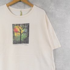 画像1: 90's Lucy Larcom "He who plants a tree, plants a hope." 作家プリントTシャツ XXL (1)