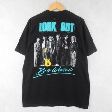 画像2: 90's Mylon Lefevre & Broken Heart USA製 "BIG WORLD" クリスチャンロックバンドアルバムTシャツ BLACK XL (2)