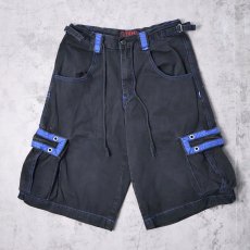 画像1: TRIPP NYC ボンテージハーフパンツ BLACK S (1)