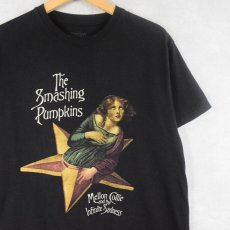 画像1: The Smashing Pumpkins "Mellon Collie And The Infinite Sadness" オルタナロックバンドTシャツ BLACK L (1)