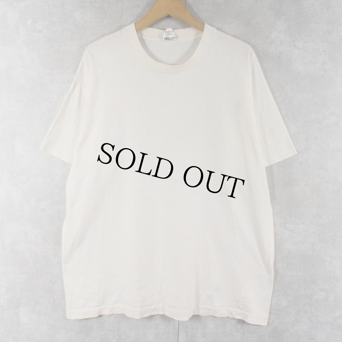 画像2: 90's USA製 "EVERYBODY-SUFFER" スカルプリントTシャツ XL (2)