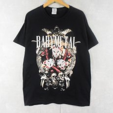 画像1: BABYMETAL メタルダンスユニットTシャツ BLACK L (1)
