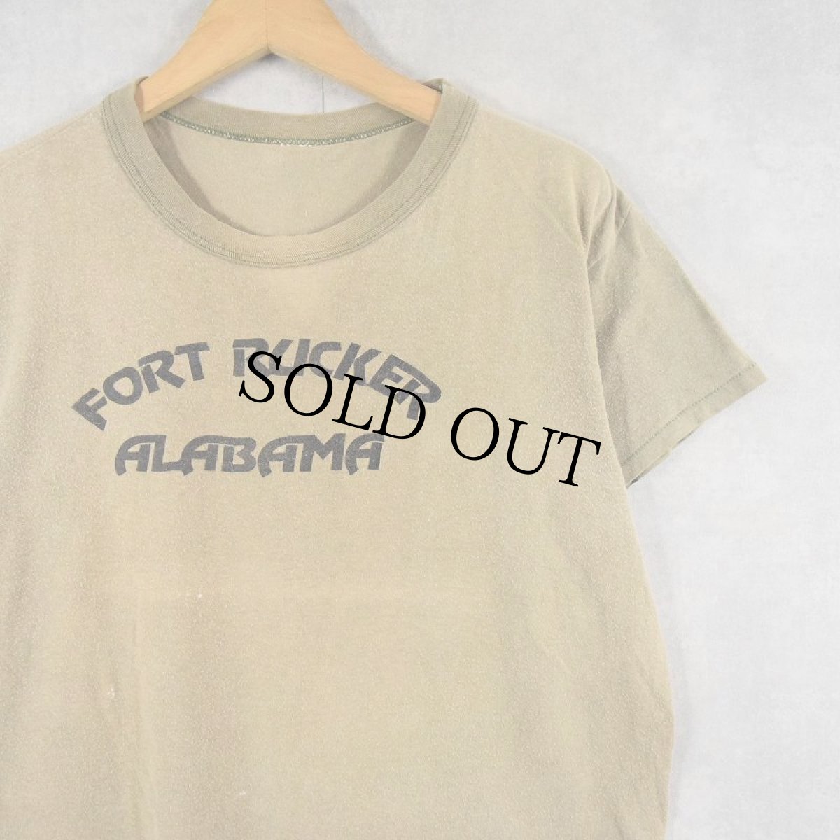画像1: 70's "FORT RUCKER ALABAMA" プリントTシャツ (1)