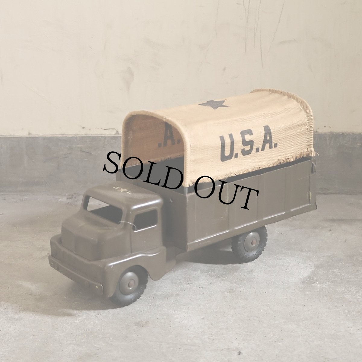 画像1: 50's STRUCTO TOYS "U.S.A." ブリキトラック (1)