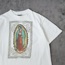 画像1: 90's 聖母マリア プリントTシャツ L (1)
