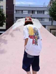 画像4: 90's USA製 クリントン夫妻 風刺画プリントTシャツ XL (4)