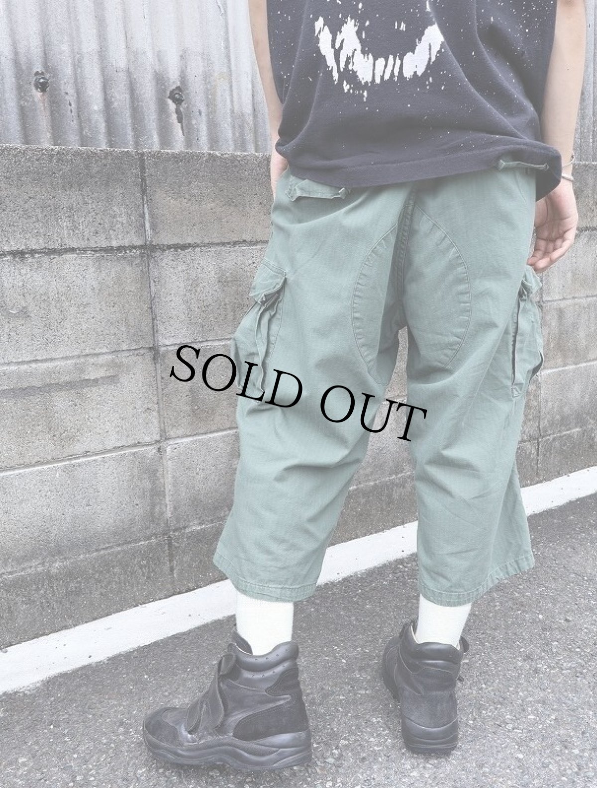 画像4: ROTHCO リップストップ クロップドカーゴパンツ LARGE-REGULAR (4)