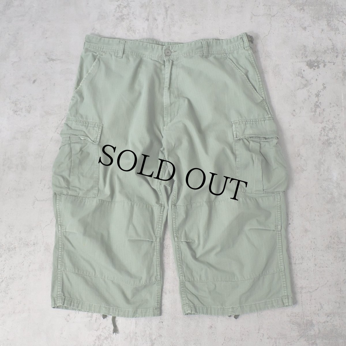 画像1: ROTHCO リップストップ クロップドカーゴパンツ LARGE-REGULAR (1)