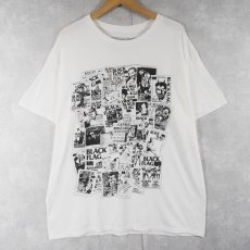 画像1: SST RECORDS "BLACK FLAG" ハードコア・パンク・バンド プリントTシャツ XL (1)