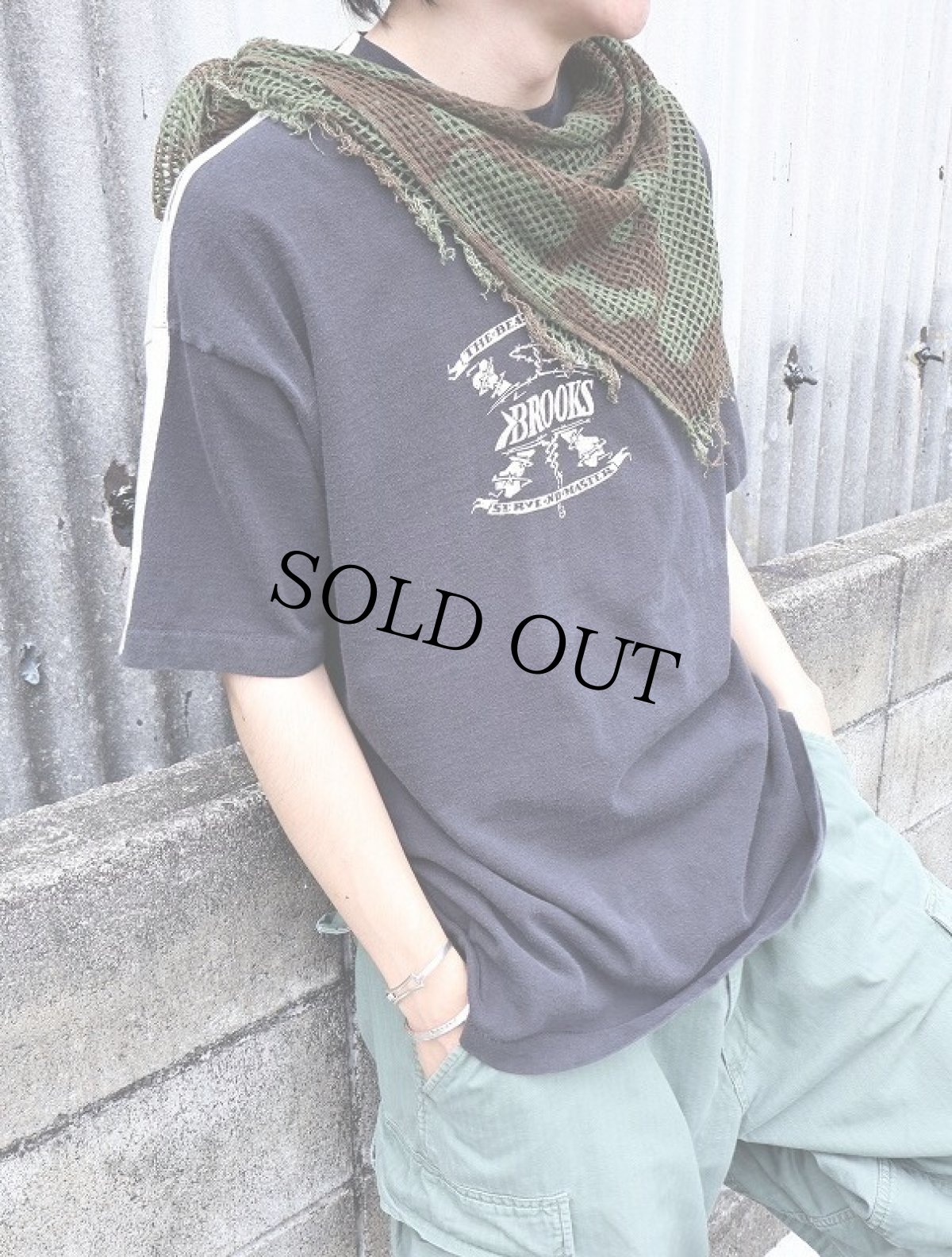 画像4: 【SALE】 90's BROOKS THE BEAST USA製 大判プリントTシャツ BLACK XL (4)