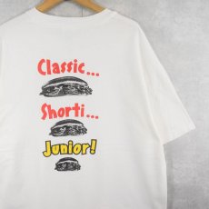 画像1: 90's JUNIOR HOAGIE サンドウィッチショップ プリントTシャツ XL (1)